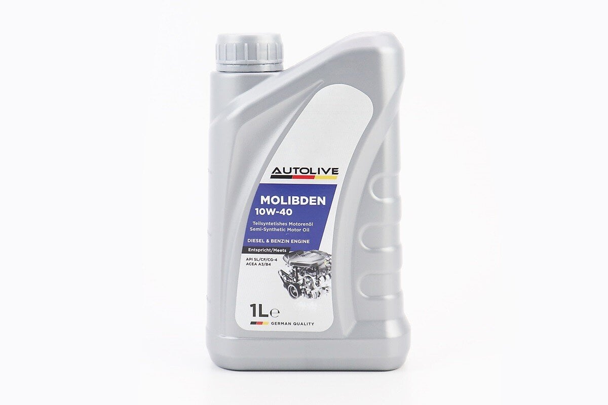Олія моторна AUTOLIVE 4T 10W-40 напівсинтетична універсальна 1 л (10039380)