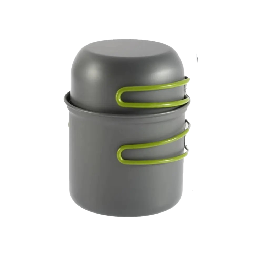 Туристический набор посуды для пикника COOKING SET DS-201 4 кастрюли (5934)