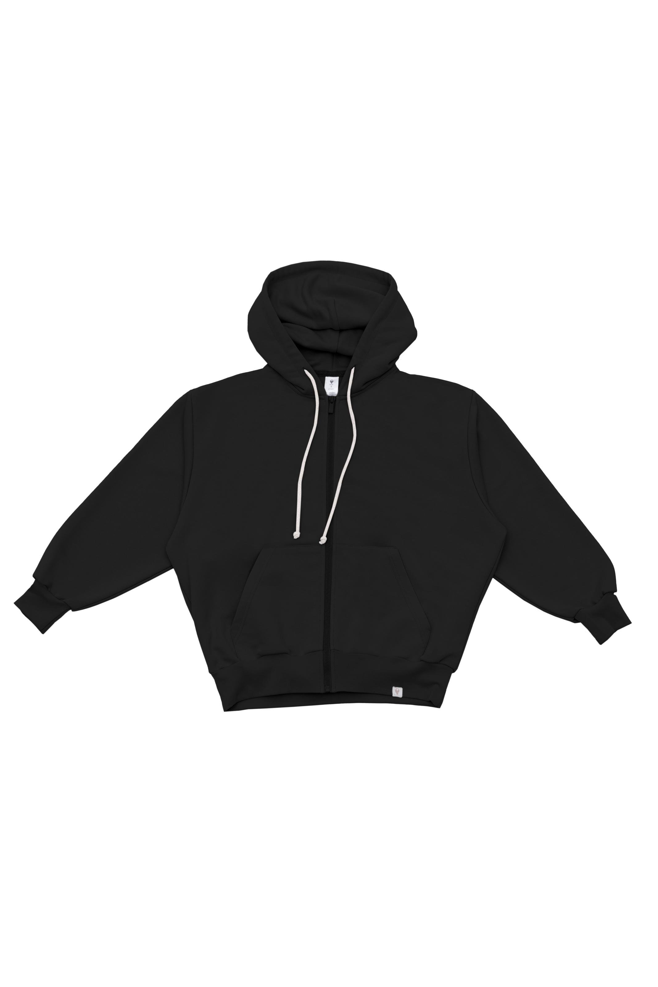 Худі на блискавці жіноче ROZA 211201 L Чорний (4824005686955) - фото 8 Худі на блискавці жіноче ROZA 211201 L Чорний (4824005686955) - фото 8