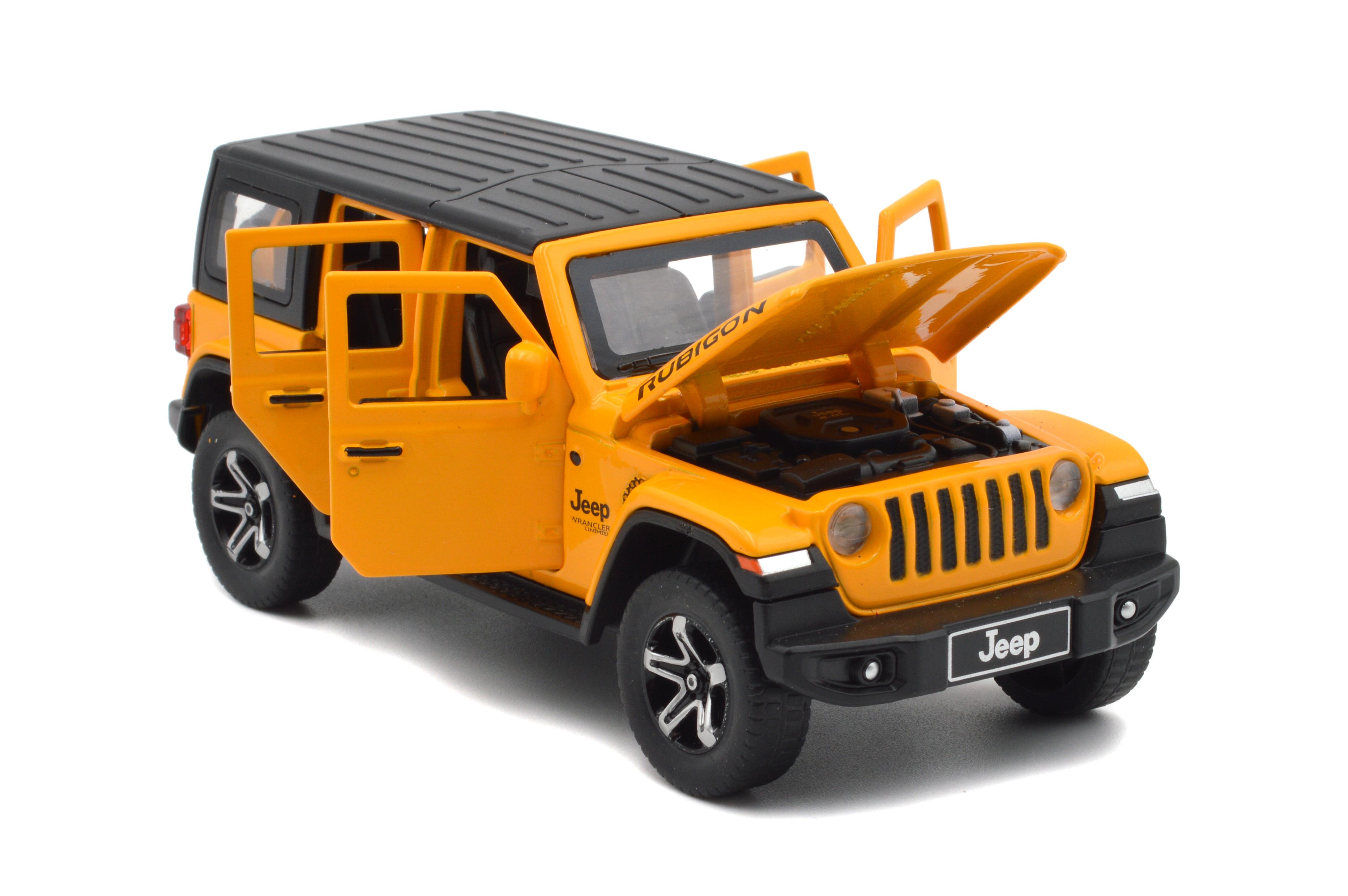 ᐉ Модель металлическая Jeep Wrangler Rubicon масштаб 1:32/инерция