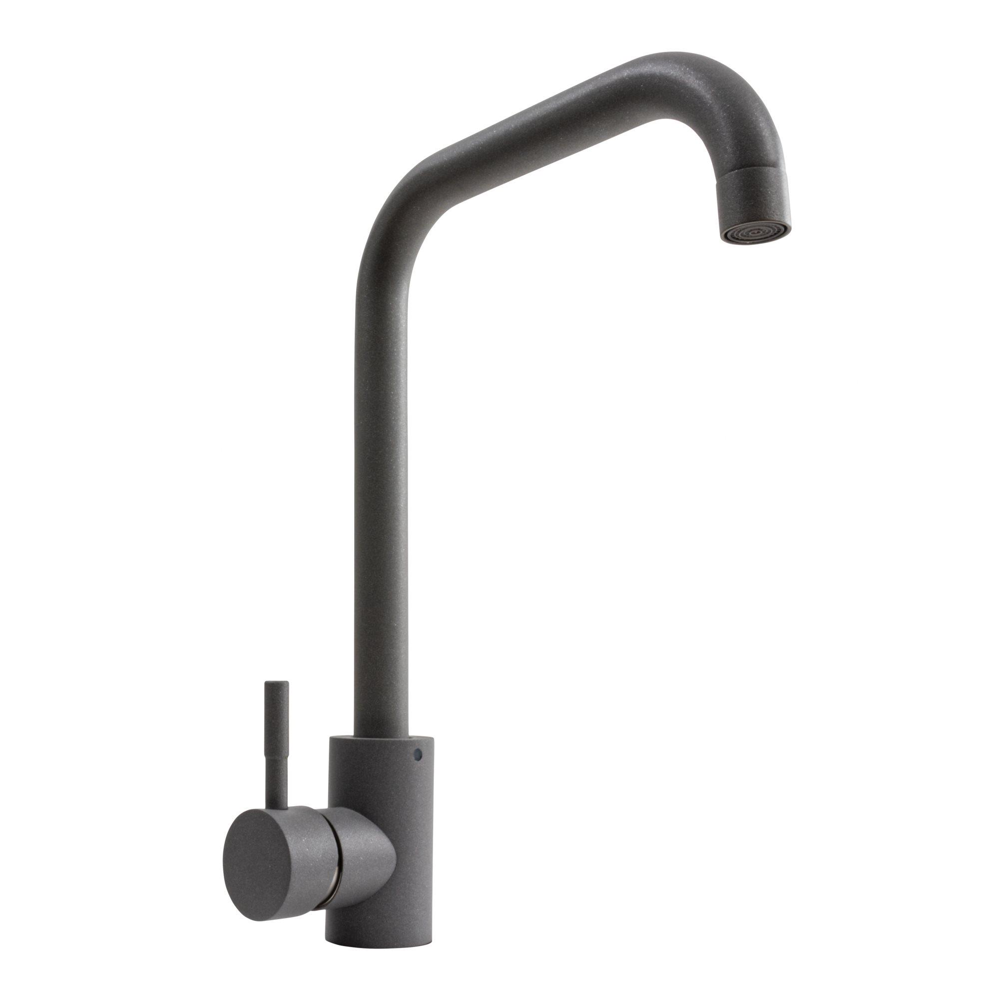 Змішувач кухонний Platinum NS02B 3008B Сірий металік - фото 1 Змішувач кухонний Platinum NS02B 3008B Сірий металік - фото 1