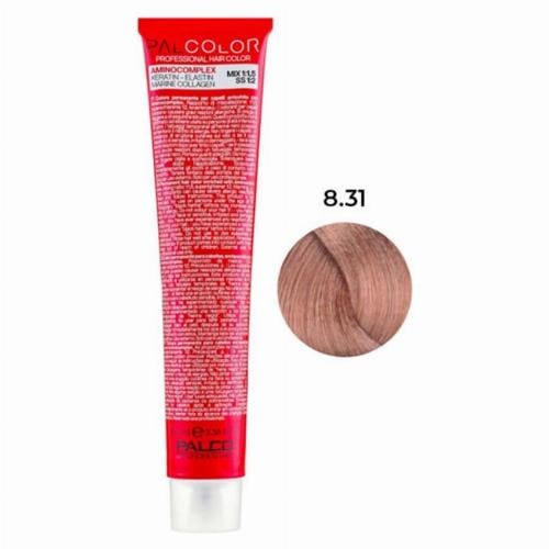 Крем-краска для волос PALCO с комплексом аминокислот 100 мл 8.31 блонд светлый золотистый (2518211221)