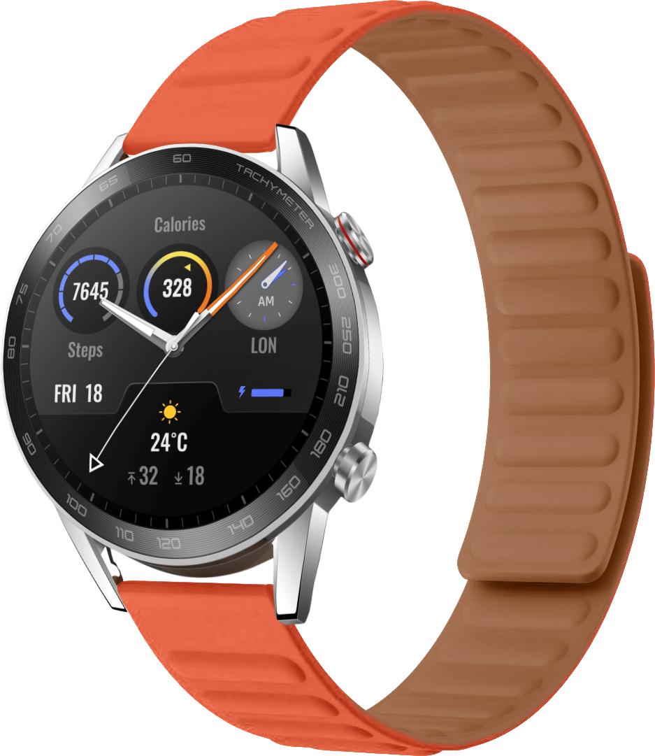 Ремешок Magneter для Honor Magic Watch 2 46 мм Orange (26645-2C)