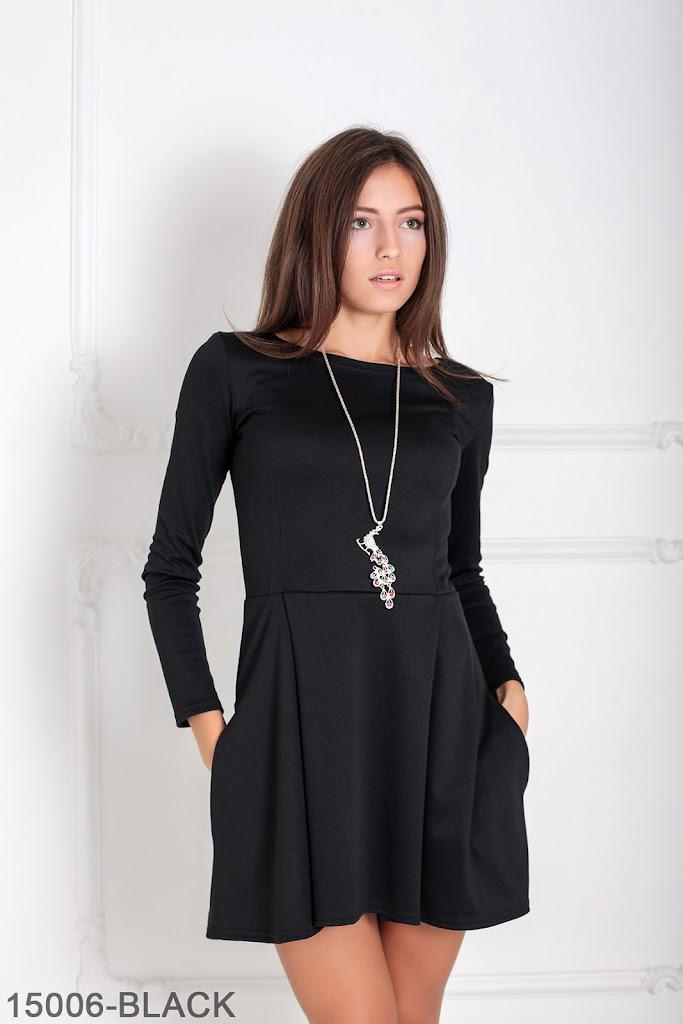 Платье женское Podium Alay 15006-BLACK XXL Черный - фото 4