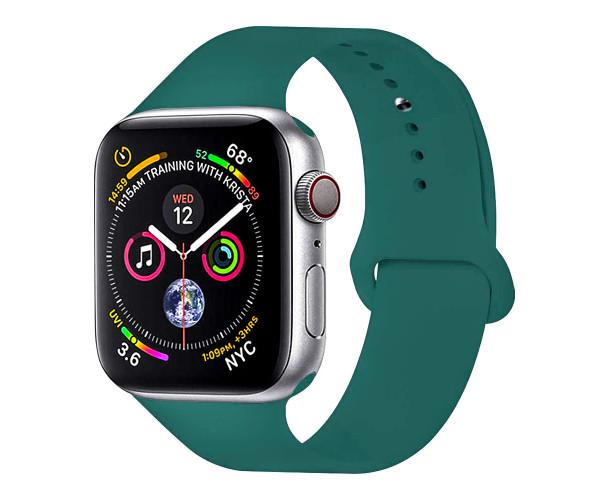 Ремешок Silicone для Apple Watch 38/40 мм Темно-синий