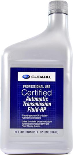 Масло трансмиссионное Subaru ATF-HP 5AT 0,946 л (1042)