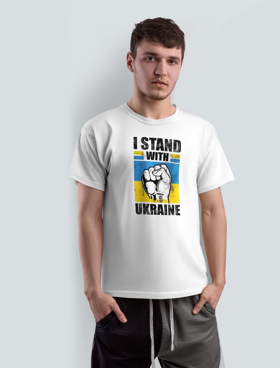Футболка мужская FreeUA L White (FUA-01033)