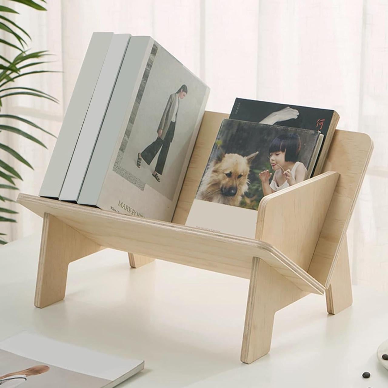 Полка книжная настольная из дерева Ботмари Бланже (КПА-014601)