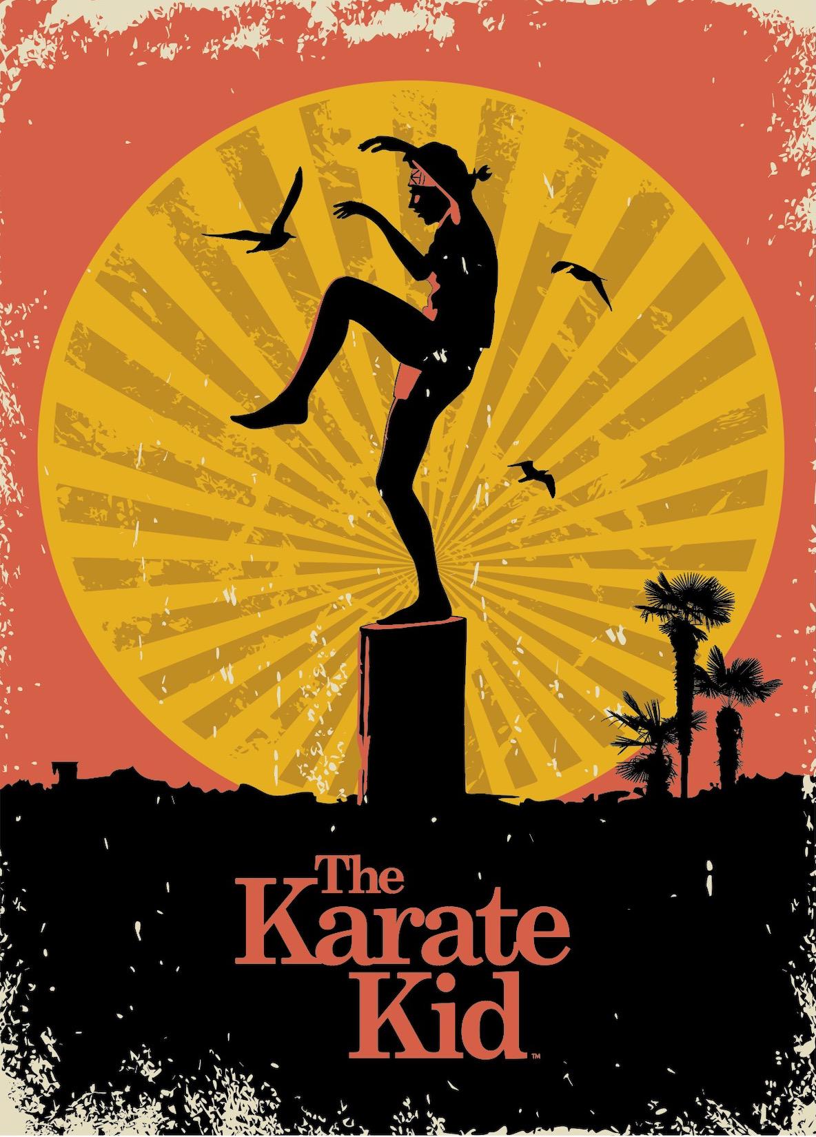 Постер Хлопець-Каратист Захід сонця/The Karate Kid Sunset 61x91,5 см
