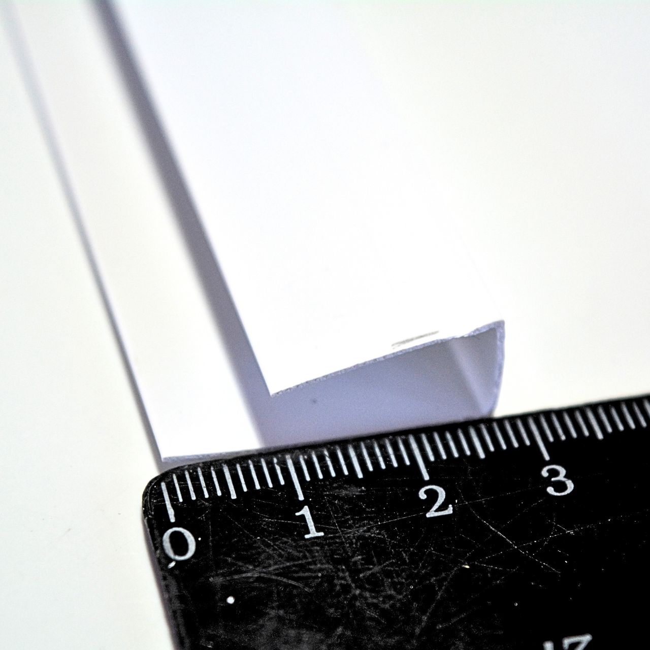 Профиль стартовый ПВХ 10 мм 1,5 м Белый (С10х1500) - фото 3