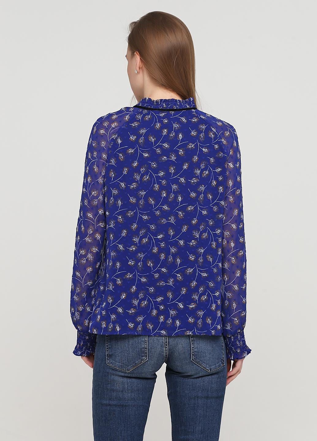 Блузка Comma By S.Oliver р. 36 Синий (2000000901299) - фото 2 Блузка Comma By S.Oliver р. 36 Синий (2000000901299) - фото 2