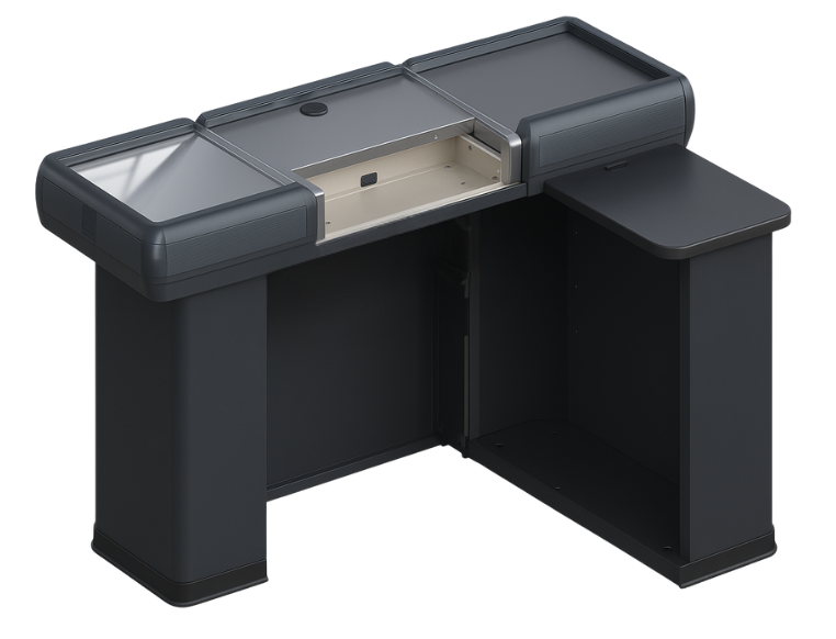 Кассовый бокс Мини от Modern-Expo со столешницей и узким накопителем 1500 мм (1500-1) - фото 2 Кассовый бокс Мини от Modern-Expo со столешницей и узким накопителем 1500 мм (1500-1) - фото 2