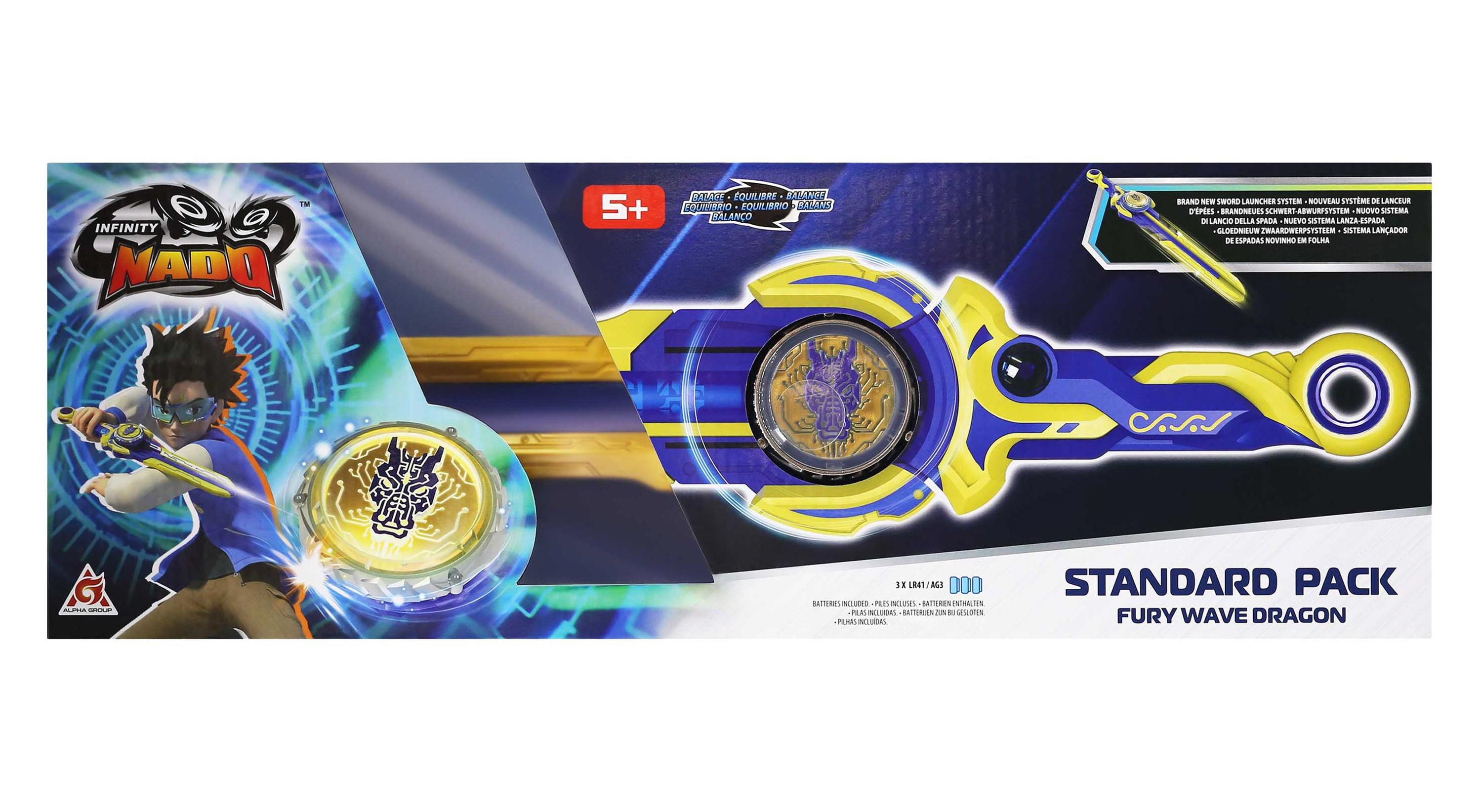 Волчок Infinity Nado VI Standard Pack Февраль Дракон с LED подсветкой (EU654121) - фото 6 Волчок Infinity Nado VI Standard Pack Февраль Дракон с LED подсветкой (EU654121) - фото 6