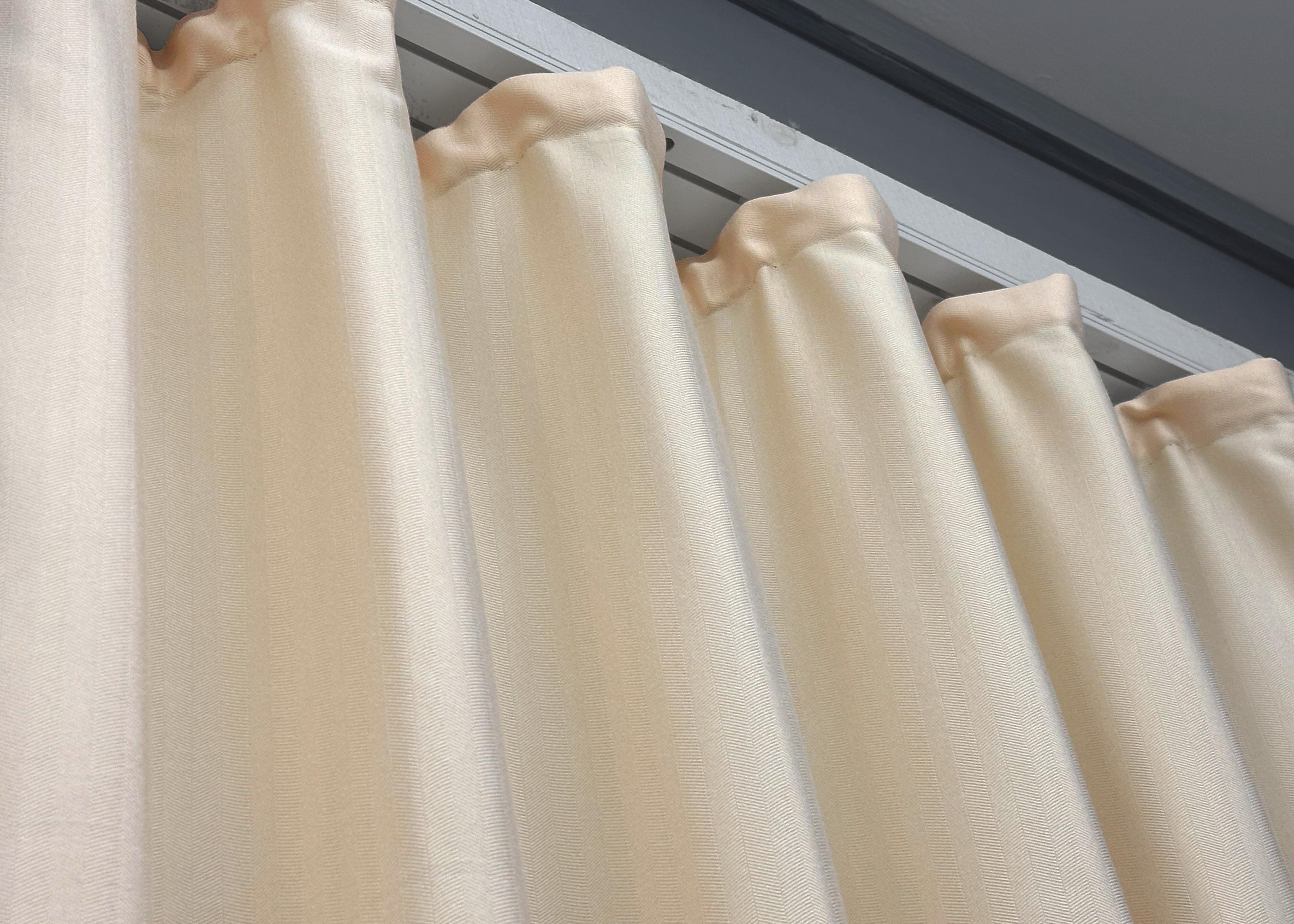 Комплект штор VR-Textil № 1735ш жаккард 150х270 см 2 шт. Кремовый (33-0703) - фото 9