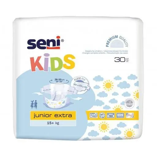 Подгузники для детей Seni Kids junior extra 15+ кг 30 шт.
