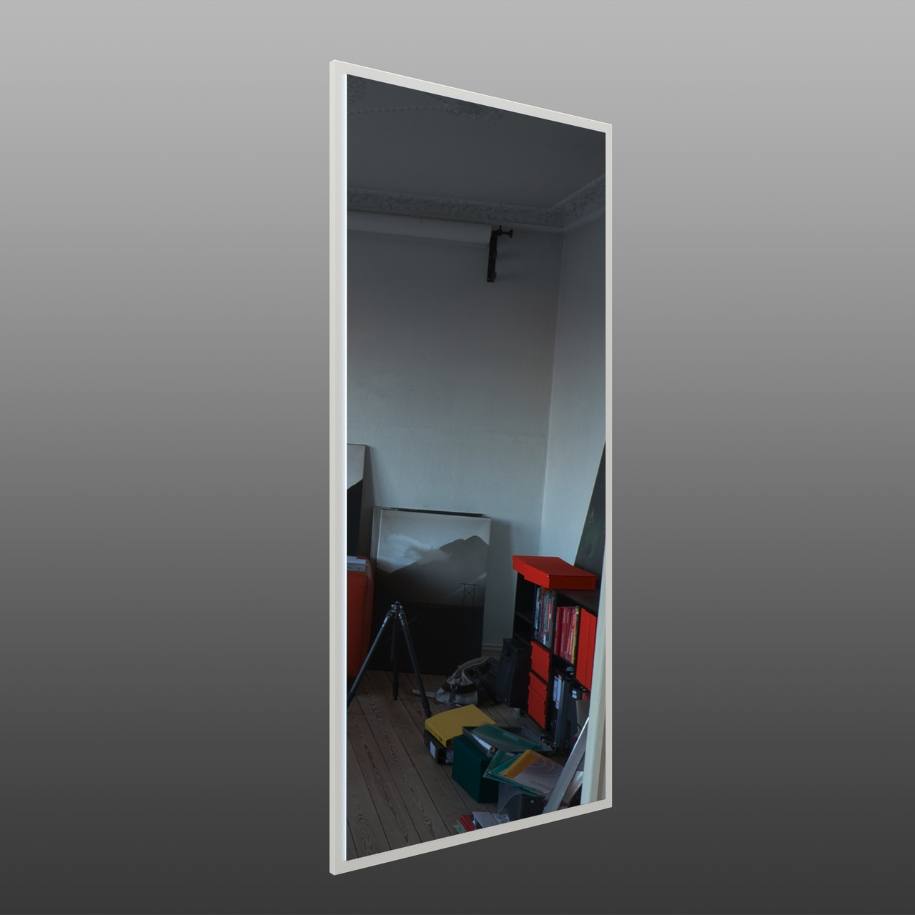 Зеркало настенное Art-Com 1300х600 мм Белый (ZR6)