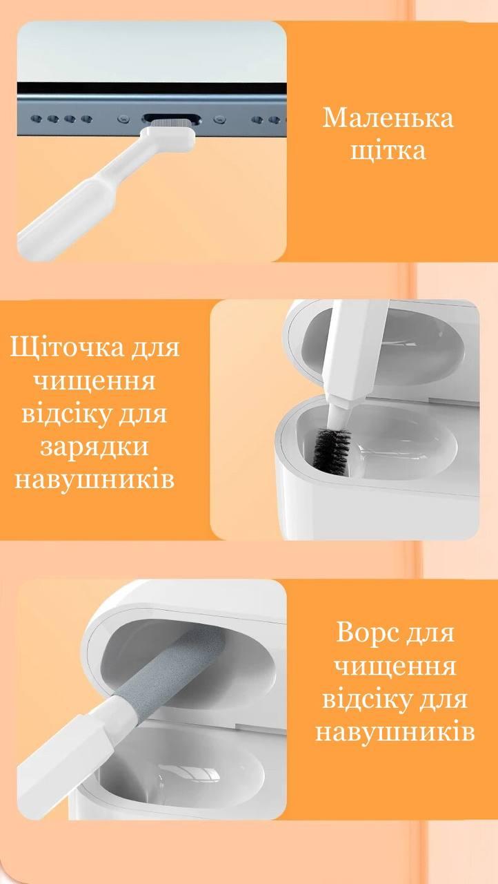 Набор для чистки гаджетов Белый (76749705) - фото 3 Набор для чистки гаджетов Белый (76749705) - фото 3