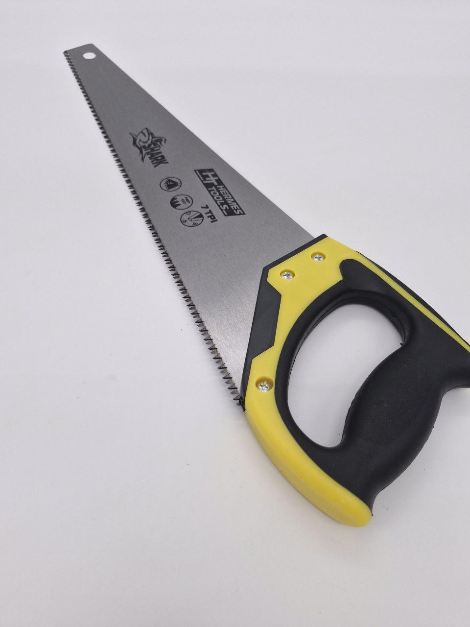 Ножівка по дереву HT HERMES TOOLS Shark 450 мм (26-001) - фото 4 Ножівка по дереву HT HERMES TOOLS Shark 450 мм (26-001) - фото 4