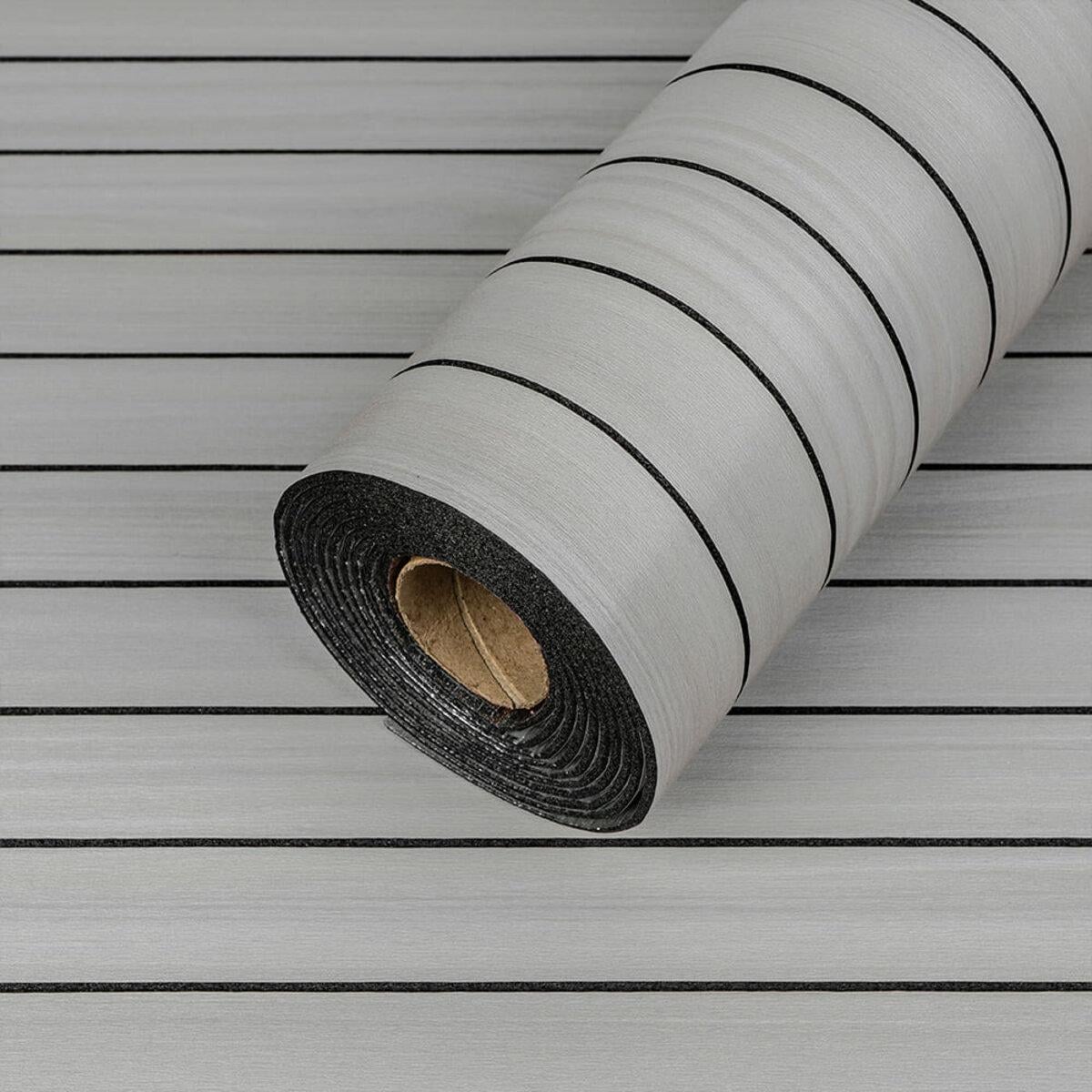 Панель самоклеящаяся виниловая 3D рейки 600х2900х3 мм Белый Шпон (00002904) Панель самоклеящаяся виниловая 3D рейки 600х2900х3 мм Белый Шпон (00002904)