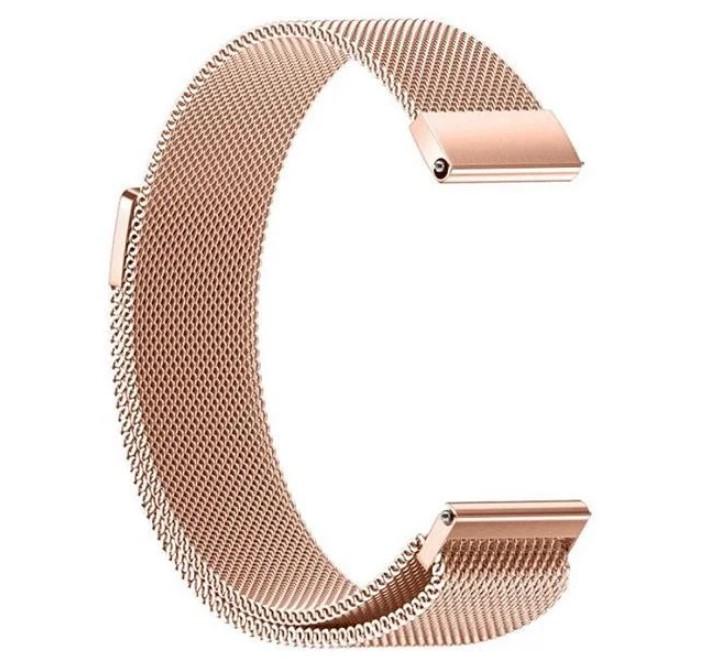 Миланский сетчатый ремешок для часов Samsung Galaxy Watch 3 45 мм SM-R840 Rose Gold (1244758157)