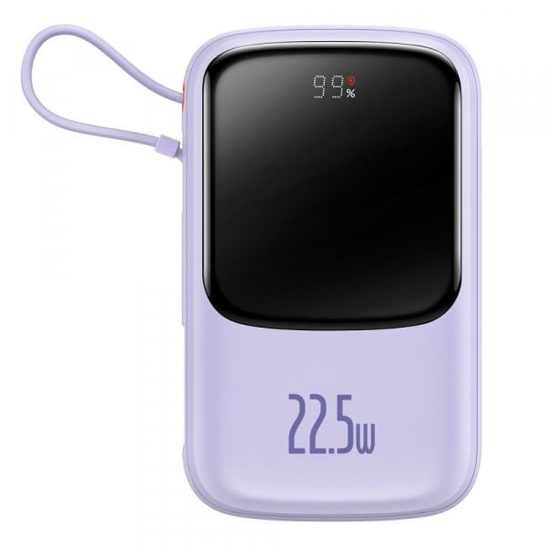 Повербанк BASEUS Qpow Pro 10000 mAh QC22,5W Violet (PPQD020105)