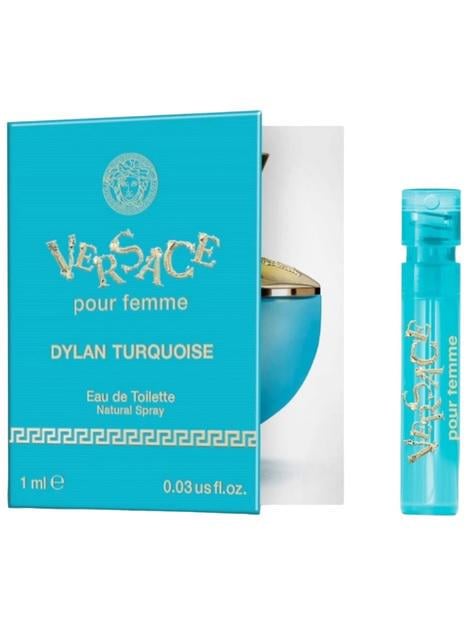 Туалетна вода для жінок Versace Dylan Turquoise 1 мл пробник (383189)