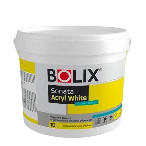 Акриловая краска BOLIX Sonata Acryl 10 л White (676786) - фото 1