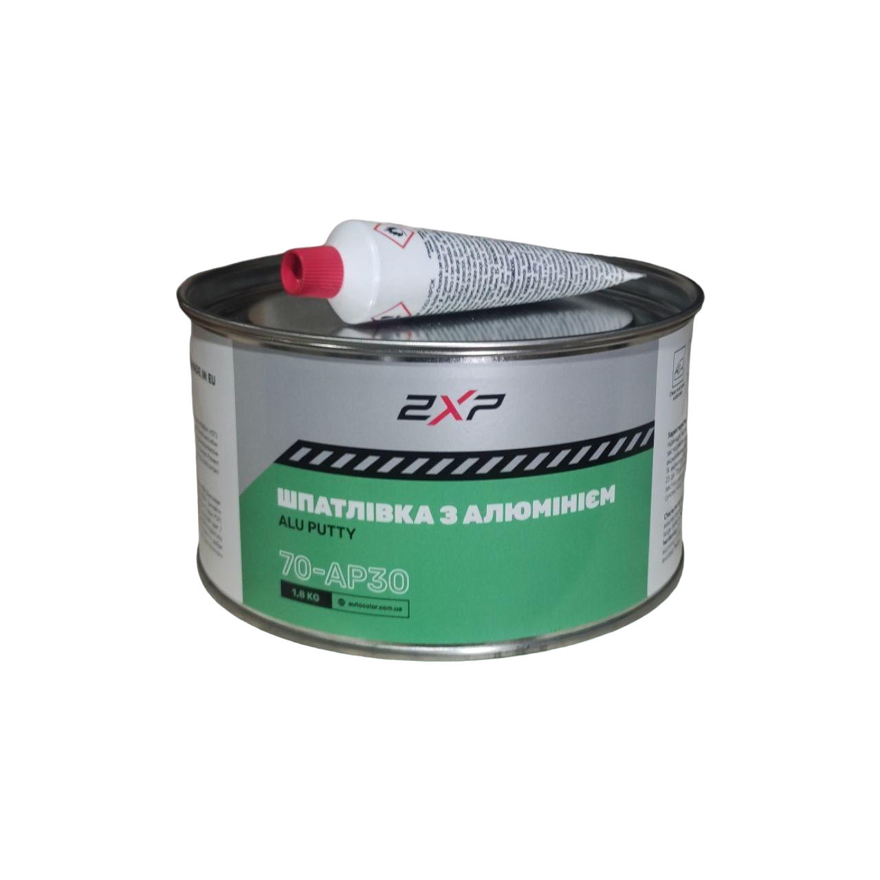 Шпатлевка с алюминием 2ХР Alu Putty 1,8 кг (100017343)