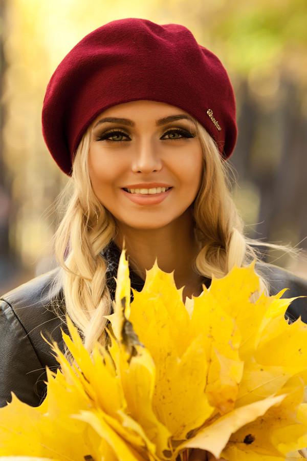 Берет женский Braxton Ева Бордовый (2270-50/26480934)
