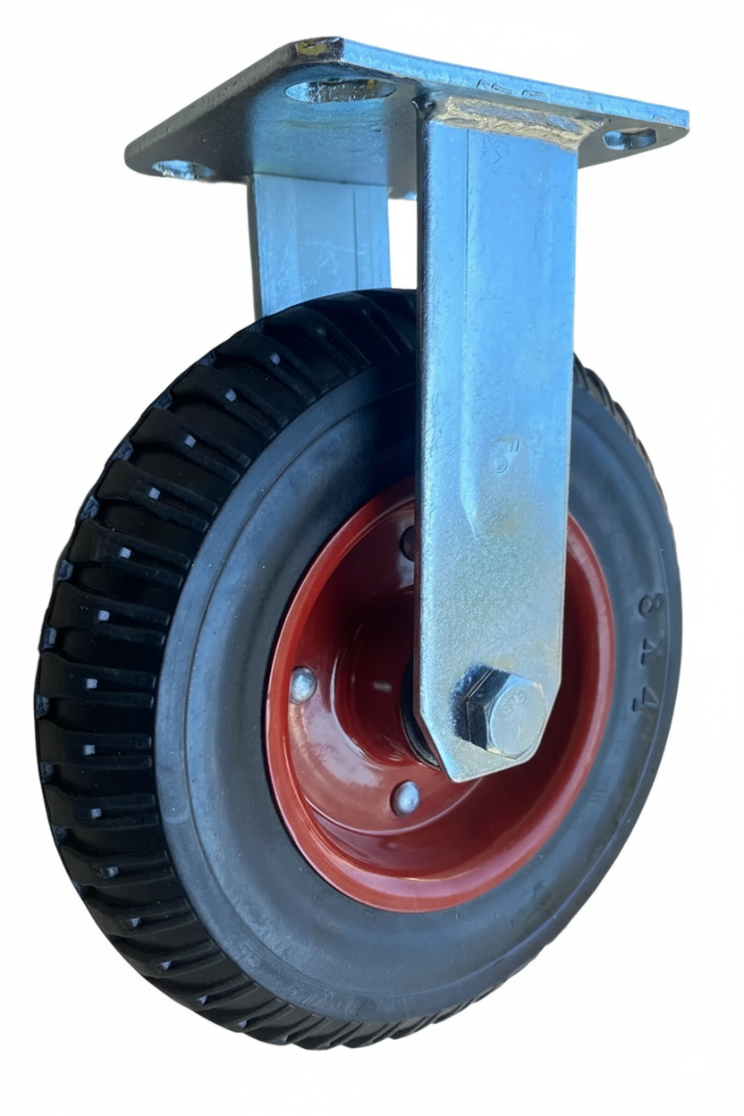 Колесо для тачки бандажное в неповоротном кронштейне 200 мм (2579554466) - фото 5 Колесо для тачки бандажное в неповоротном кронштейне 200 мм (2579554466) - фото 5