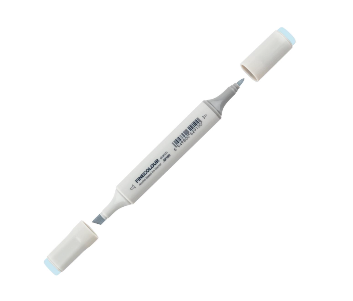 Маркер спиртовой Finecolour Sketchmarker 095 BG95 Голубое море (EF100-95) Маркер спиртовой Finecolour Sketchmarker 095 BG95 Голубое море (EF100-95)