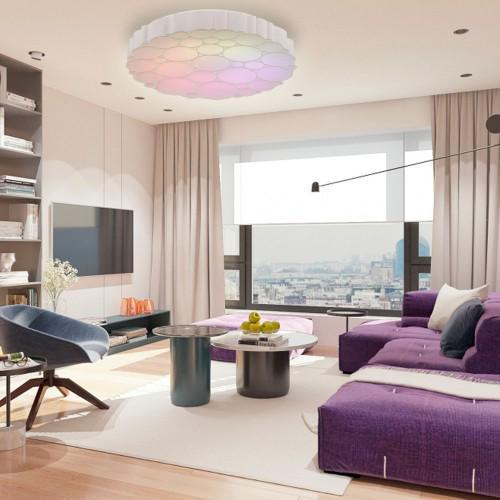 LED-светильник Feron Smart AL6030 GRAND 60W RGB 5400 Lm 2700K-6400K (27712556) - фото 3 LED-светильник Feron Smart AL6030 GRAND 60W RGB 5400 Lm 2700K-6400K (27712556) - фото 3