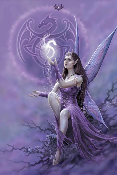 Постер плакат Spiral Design Fairy 61x91,5 см