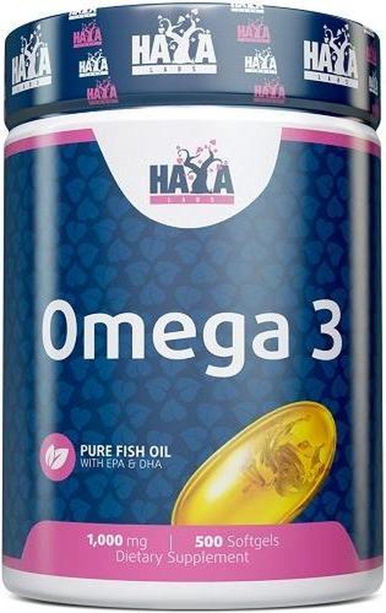 ᐉ Омега-3 Haya Labs 1000 мг 500 капсул (00000036402) • Купить в Киеве ...