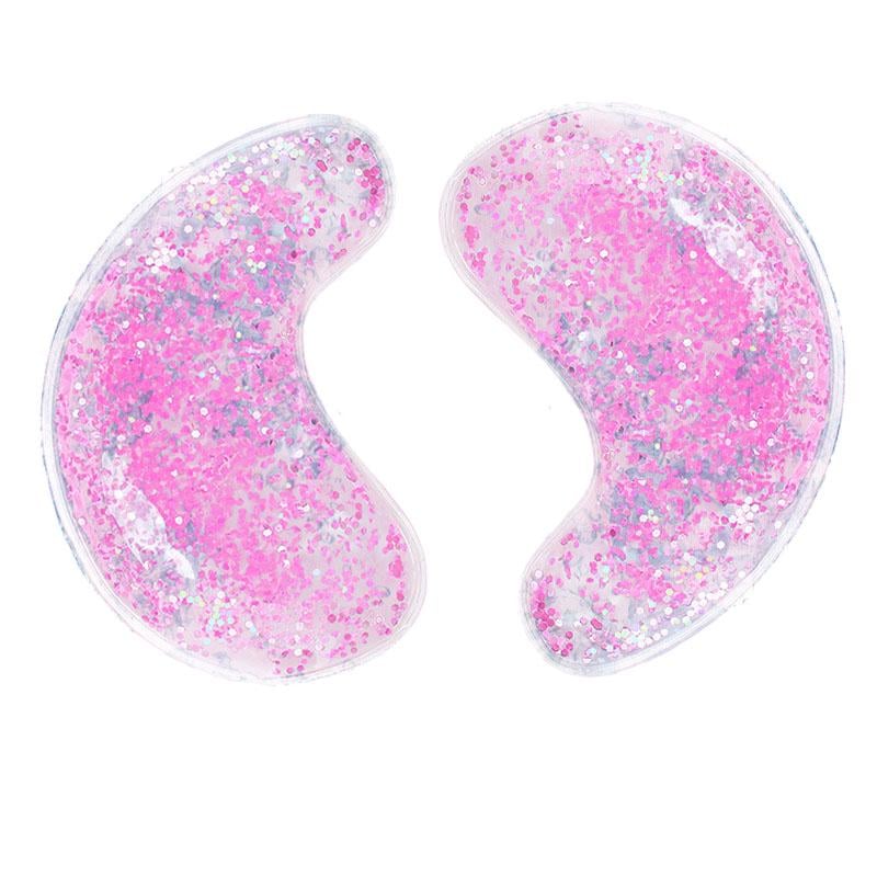 Набор масок гелевых охлаждающих под глаза 2 шт. Розовый (U9484)