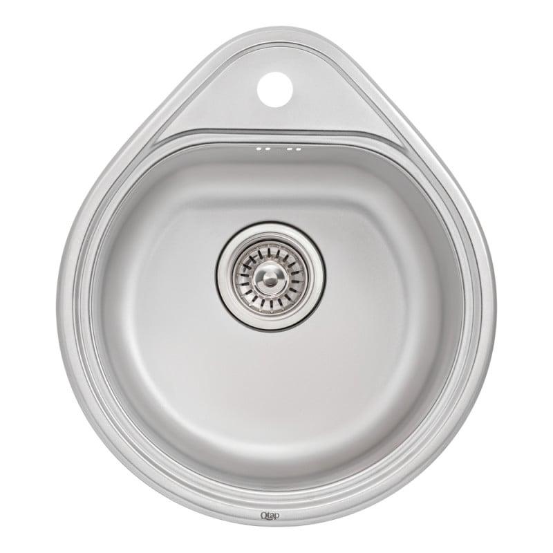 Мойка кухонная Q-tap 4450 Satin 0,8 мм (QT4450SAT08)