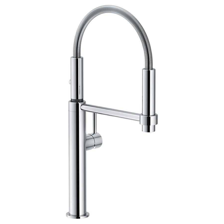 Смеситель для кухни Franke Pescara 115.0393.976 с гибким изливом Хром (216536)