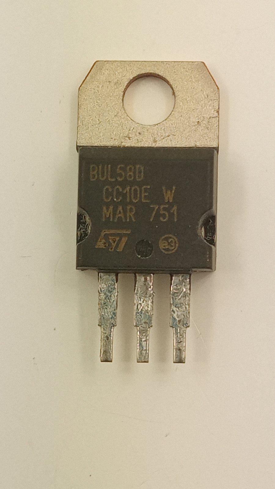 Транзистор BUL58Dnpn 800V 8A 85WTO-220 (01823)