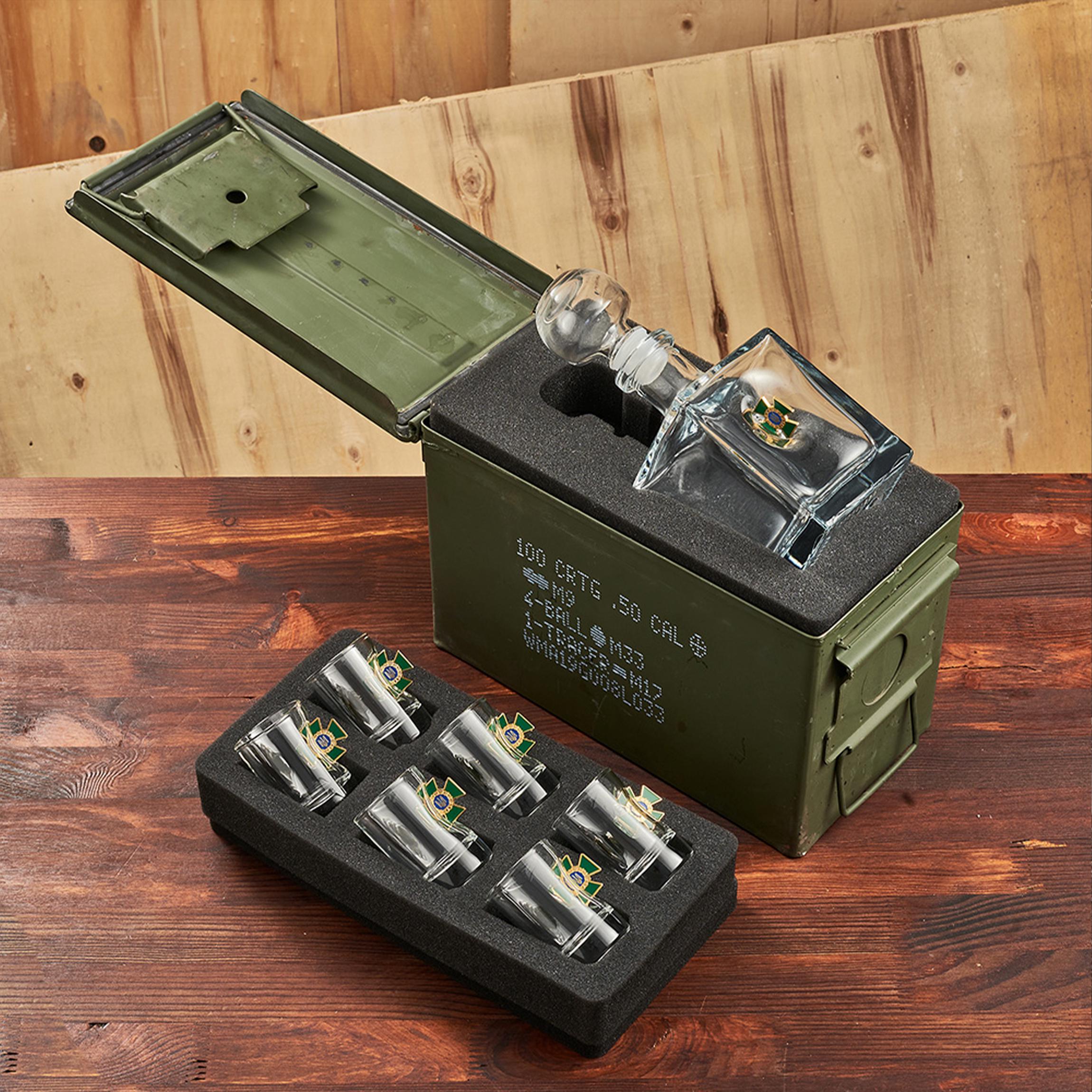 Набор VSKLO БК маленький графин и рюмки ГПСУ (28918601)