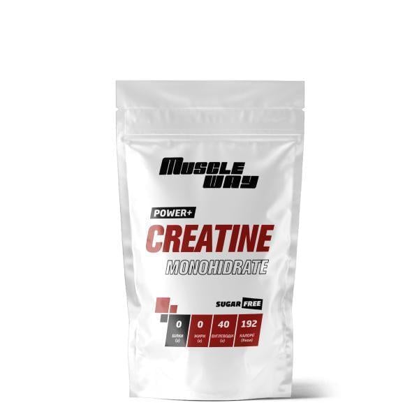 Креатин моногідрат порошковий MuscleWay Creatine Monohіdrate POWER+ 99,9% на 60 порцій 300 г Без смаку (124-125-cre-mw-rs300-4) Креатин моногідрат порошковий MuscleWay Creatine Monohіdrate POWER+ 99,9% на 60 порцій 300 г Без смаку (124-125-cre-mw-rs300-4)