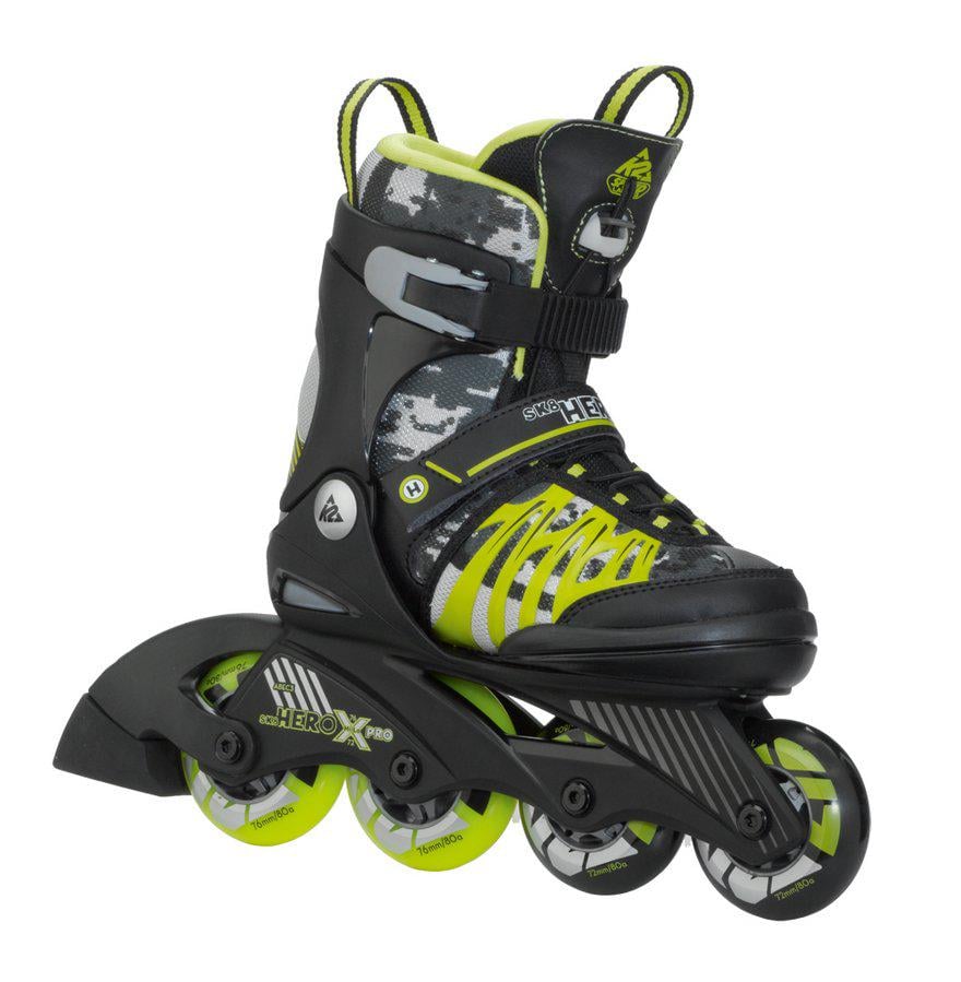 Роликові ковзани K2 SK8 HERO X PRO р. 29-33 Жовтий/Чорний (U891434336768.0) Роликові ковзани K2 SK8 HERO X PRO р. 29-33 Жовтий/Чорний (U891434336768.0)