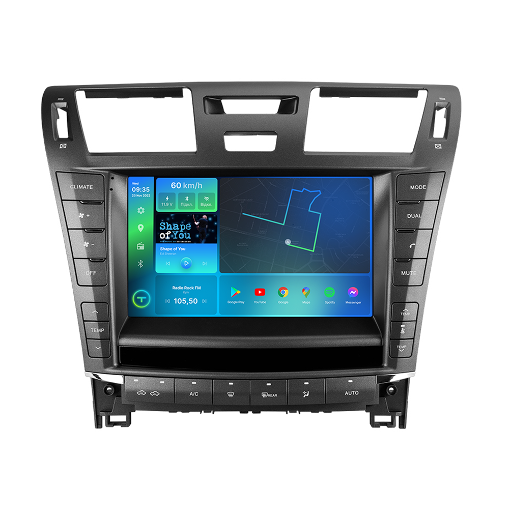 Автомагнитола штатная Torssen 2K F9232 для Lexus LS460 V2 4G/Carplay/DSP 2/32 GB 9" (202302271)