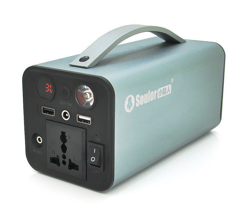 Портативная зарядная станция VOLTRONIC Soulor X16 250 Вт 220V/50A AC/220V+QC3.0 (53338)