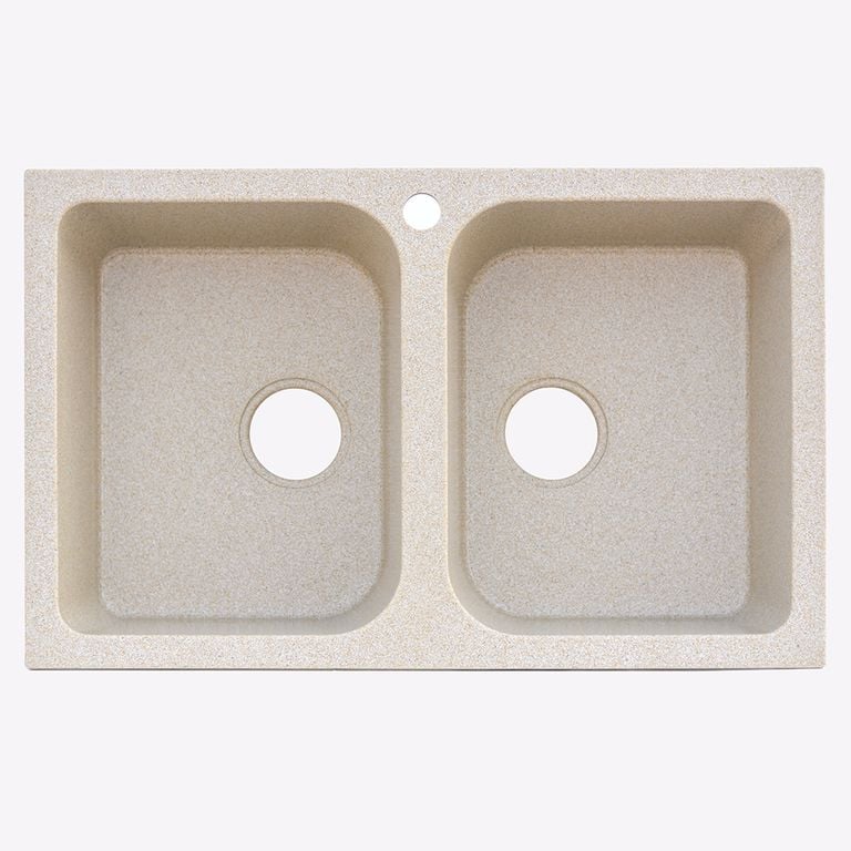 Мойка кухонная Platinum Twin 7648Ds Бежевый (353374) Мойка кухонная Platinum Twin 7648Ds Бежевый (353374)