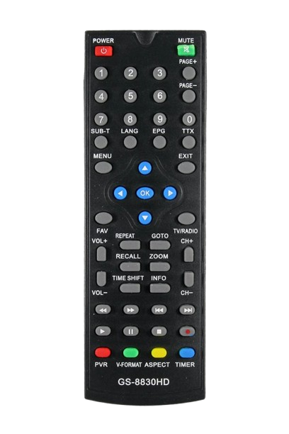 Пульт для DVB-T2 тюнера Gold Star 8830HD (1686)