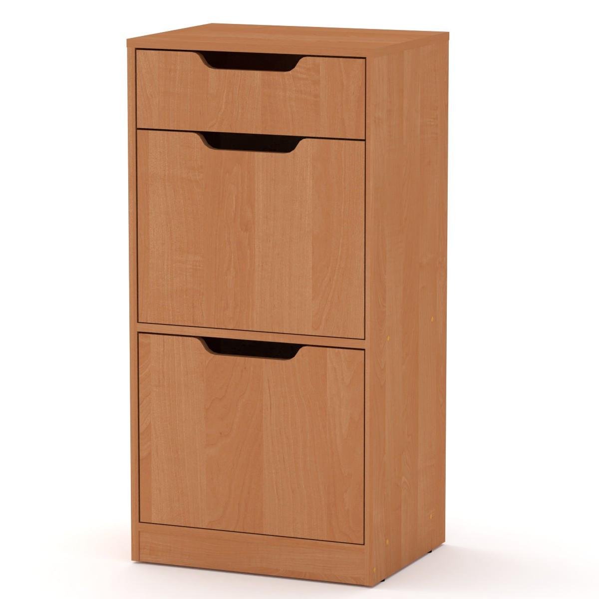 Тумба под обувь Компанит SC-11 50х38х100 см Ольха (28431641) - фото 1 Тумба под обувь Компанит SC-11 50х38х100 см Ольха (28431641) - фото 1