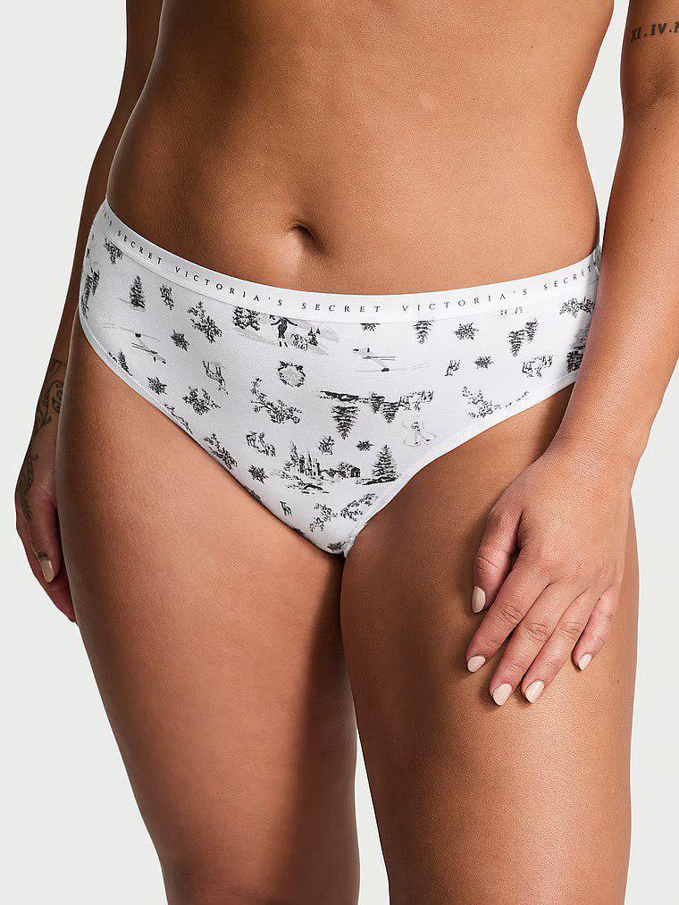 Трусики хлопковые Victoria's Secret Stretch Cotton High-Leg Brief Panty S Белый (26937794) Трусики хлопковые Victoria's Secret Stretch Cotton High-Leg Brief Panty S Белый (26937794)