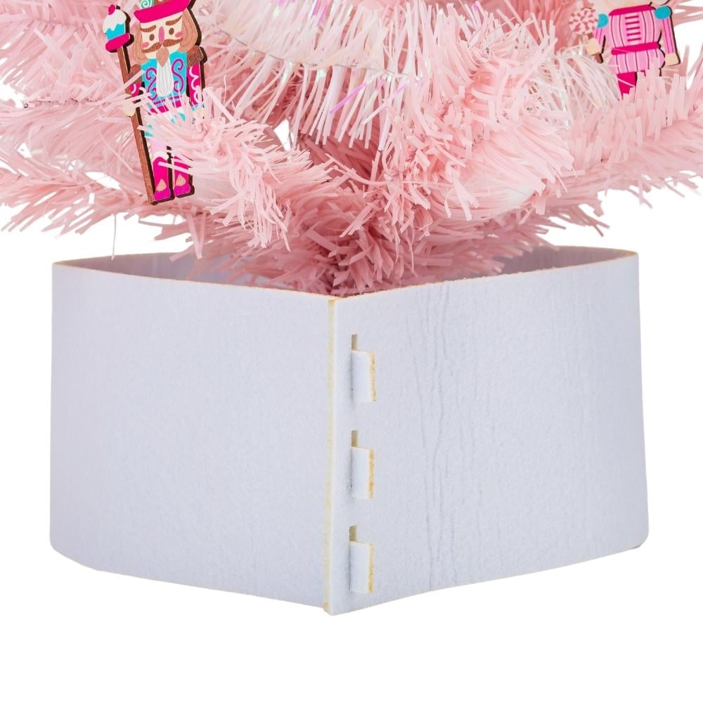 Набор искусственная елка 60 см/гирлянда 30 LED и украшения 34 шт. 60х40 см (9125-046) - фото 3