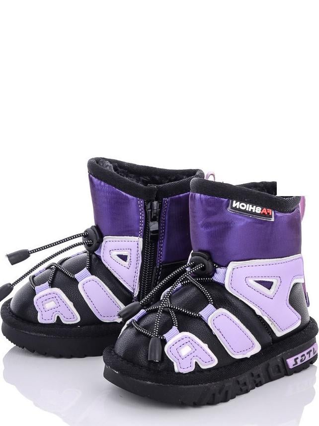 Дутики Paliament C8866-5 с натуральной шерстью р. 29 Фиолетовый (99329) - фото 2 Дутики Paliament C8866-5 с натуральной шерстью р. 29 Фиолетовый (99329) - фото 2