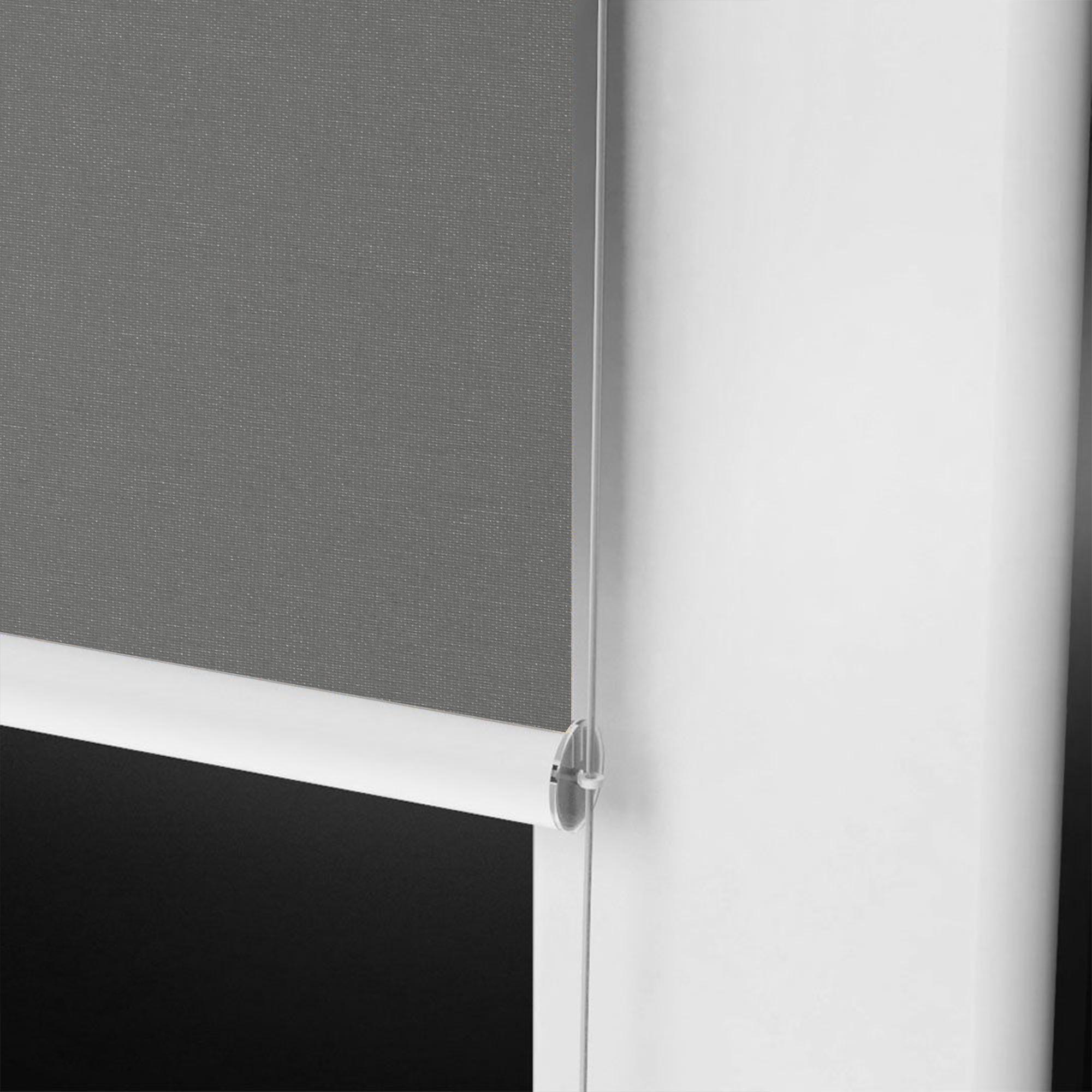 Ролета тканинна Decolux 85х160 см В.О. Classic 9119 Темно-сірий Стандарт 19 - фото 3